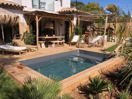 Mini piscine enterrée